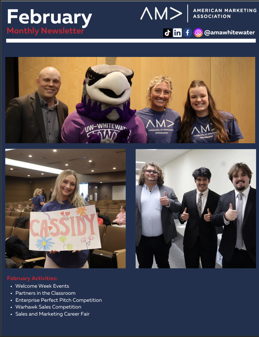 February 2026 UWW AMA Newsletter